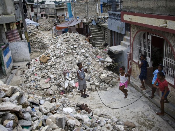 Earthquake Debris Continues to Clog Port-au-Prince Streets